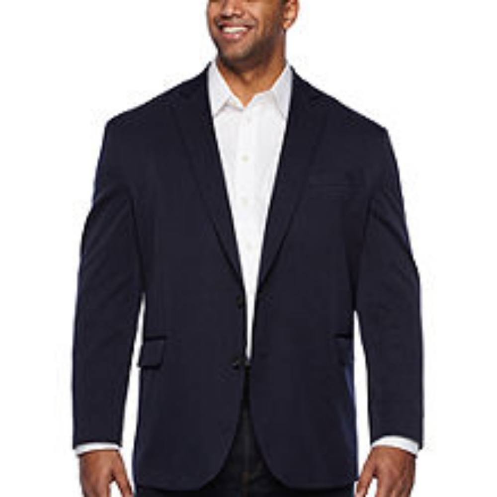 Stafford Essentials Mens coat Navy size Large